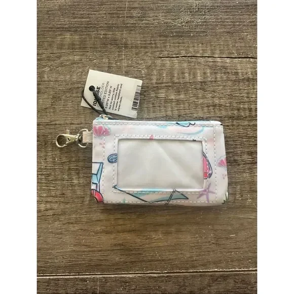 NWT Scout IDKASE Card Holder Beach Theme new England Sandcastle - Picture 2 of 4